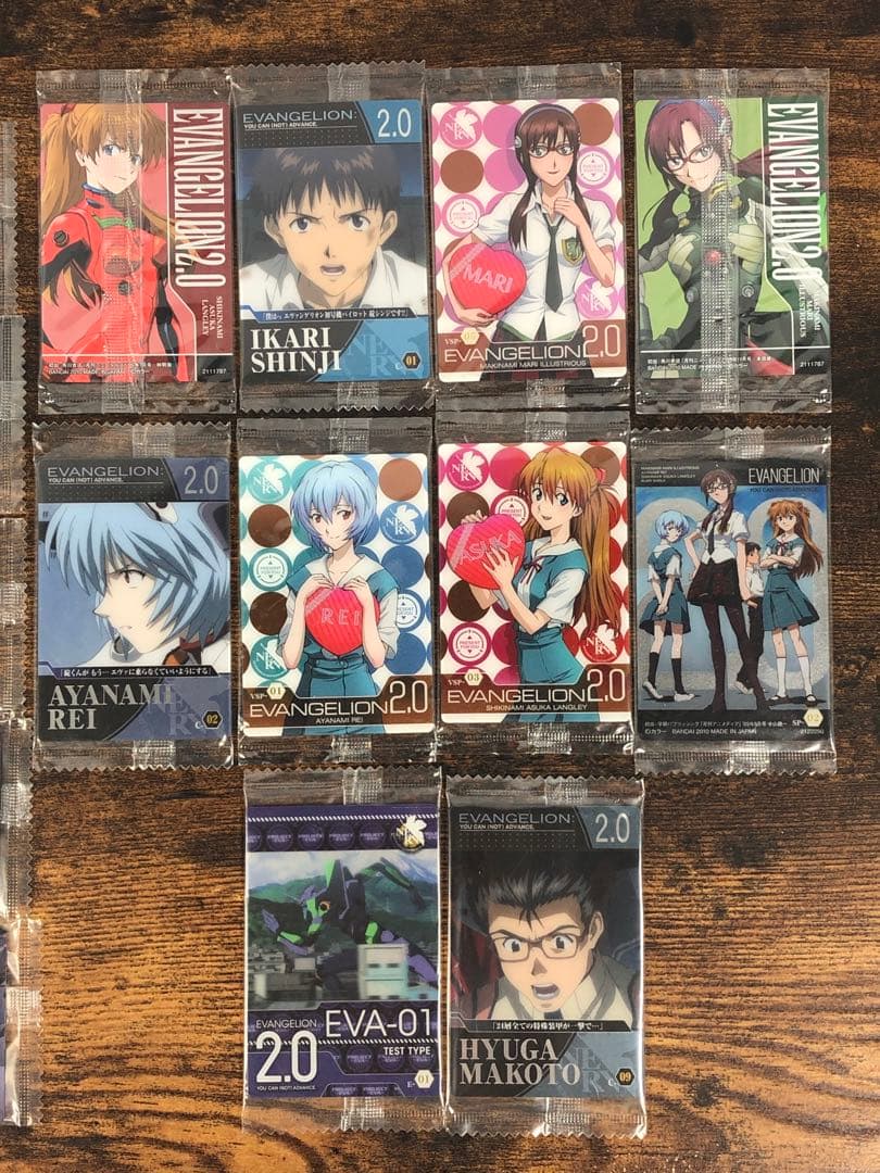 未開封 エヴァンゲリオンウエハース 20枚セット