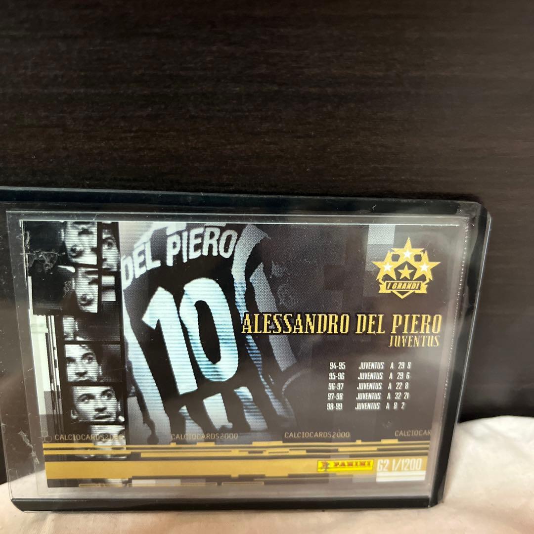 入手困難！ デルピエロ ユベントス レジェンド PANINI 世界限定カード