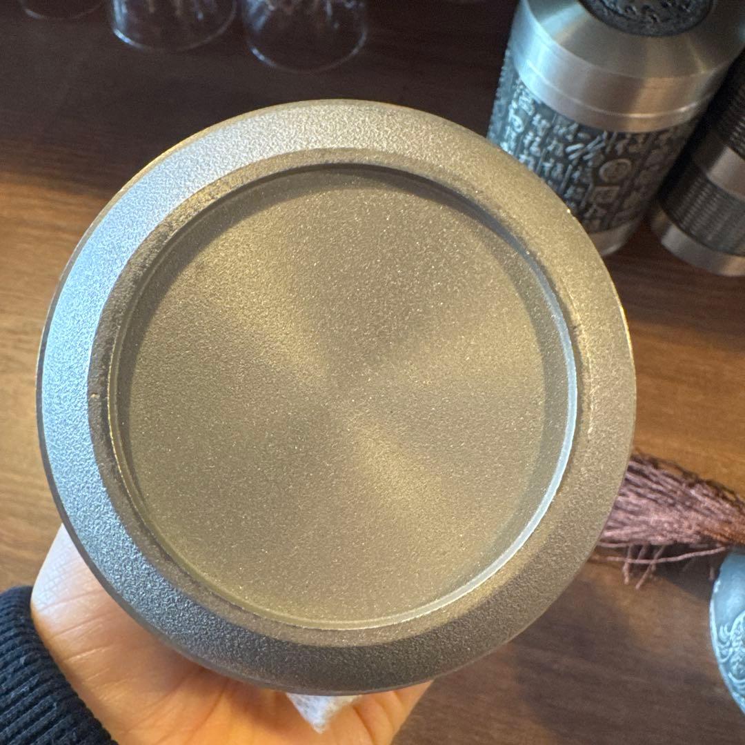 福铭阁 純錫製ひょうたん型茶釜