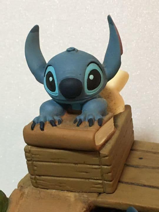 スティッチ ウォーターファウンテン フィギュア ディズニー 置物