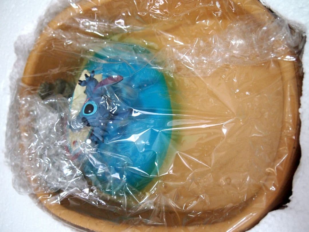 スティッチ ウォーターファウンテン フィギュア ディズニー 置物