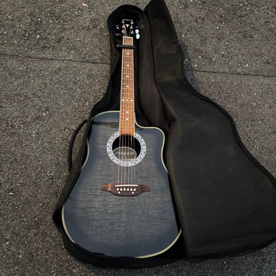 ARIA B-35 エレアコギター ブラック