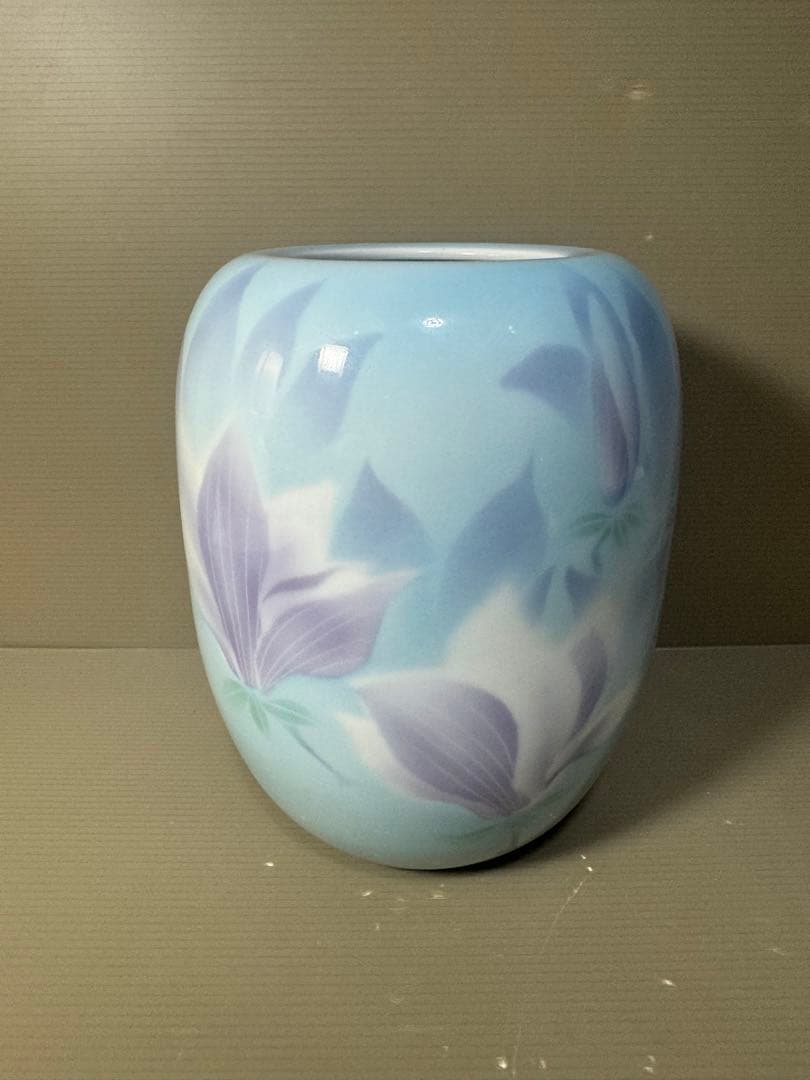 2581 深川製磁　木蓮　花瓶