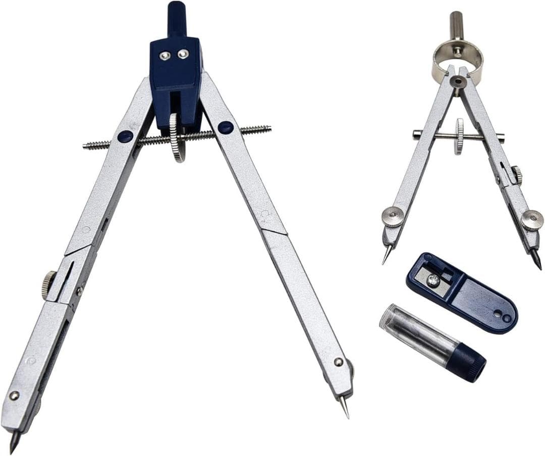 プロフェッショナルコンパス エンジニア用製図ツールジオメトリ用 幾何学精密ツール