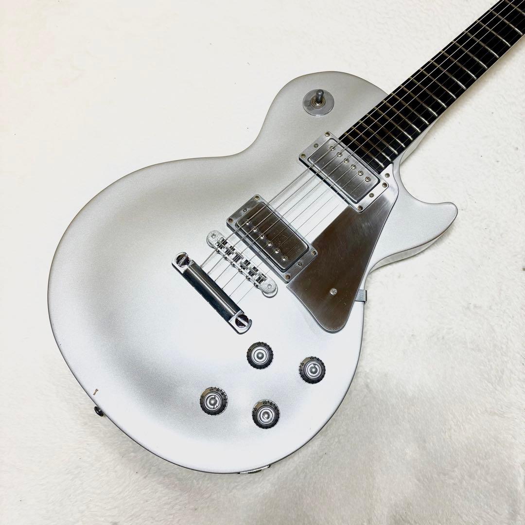 ギブソン　レスポールスタジオ　レアカラーplatinum エボニー指板2004年