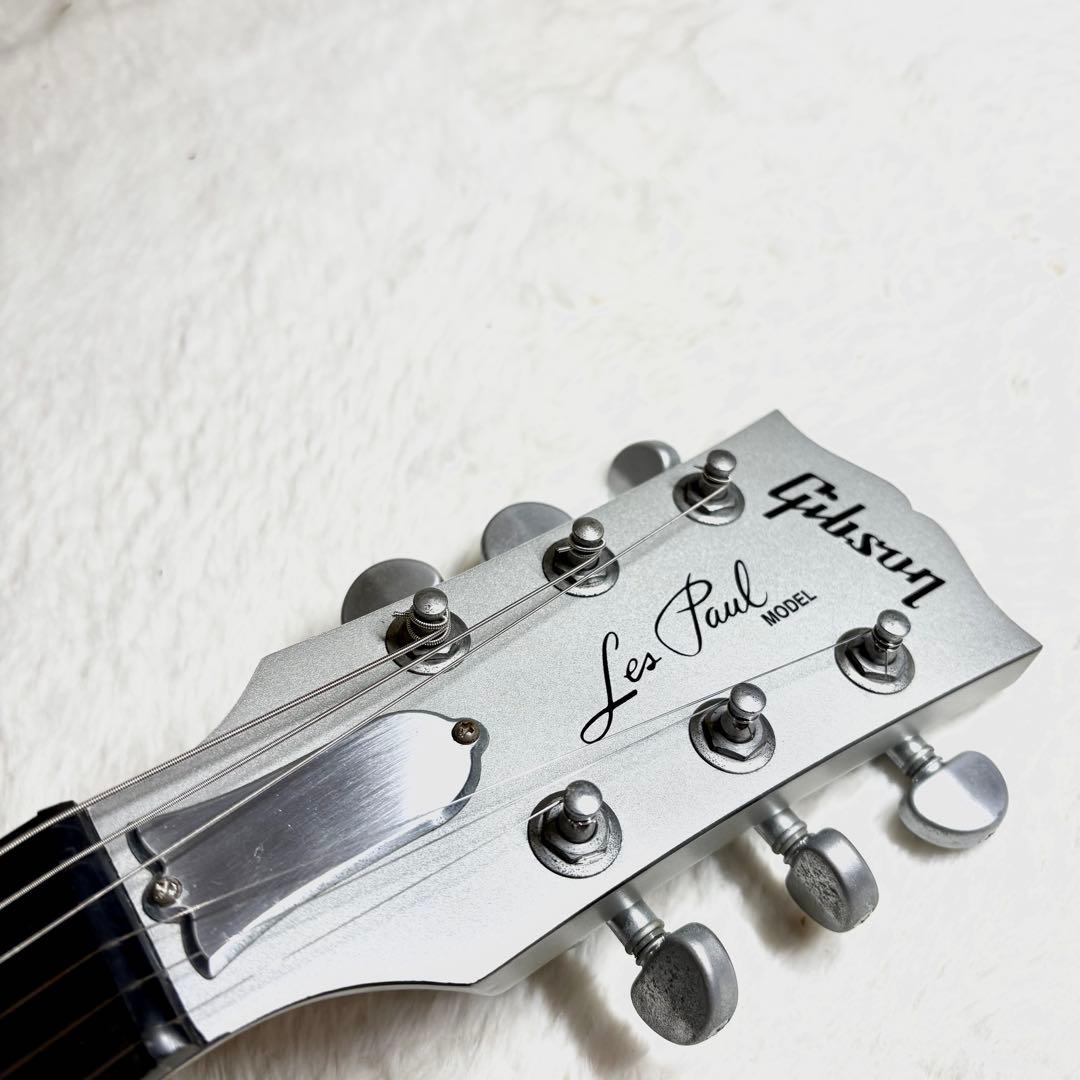 ギブソン　レスポールスタジオ　レアカラーplatinum エボニー指板2004年