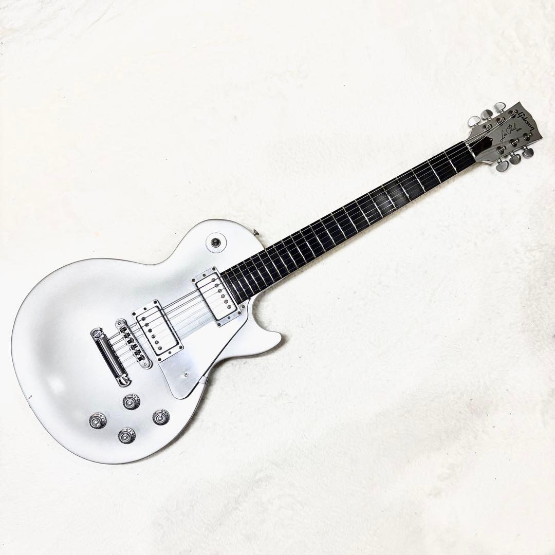 ギブソン　レスポールスタジオ　レアカラーplatinum エボニー指板2004年