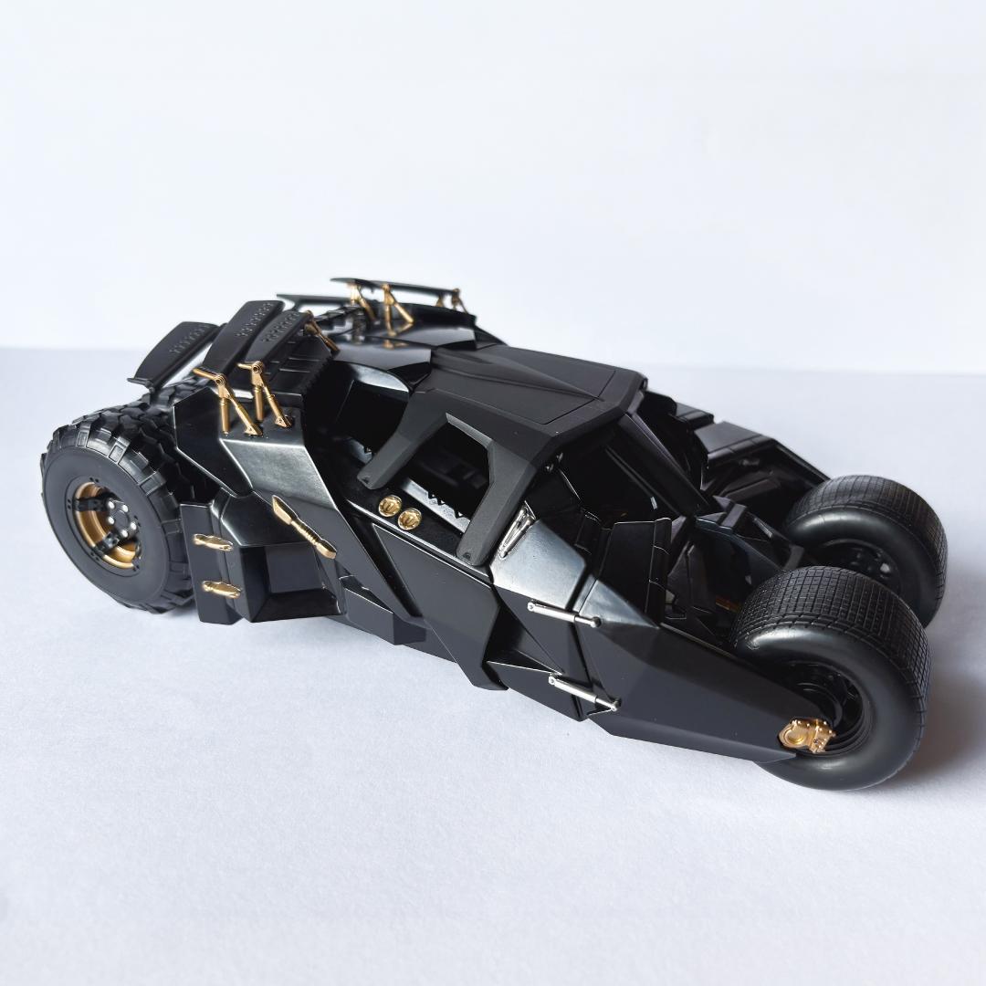 マテル ホットウィール バットモービル 2台セット 1/18　黒、カモフラ