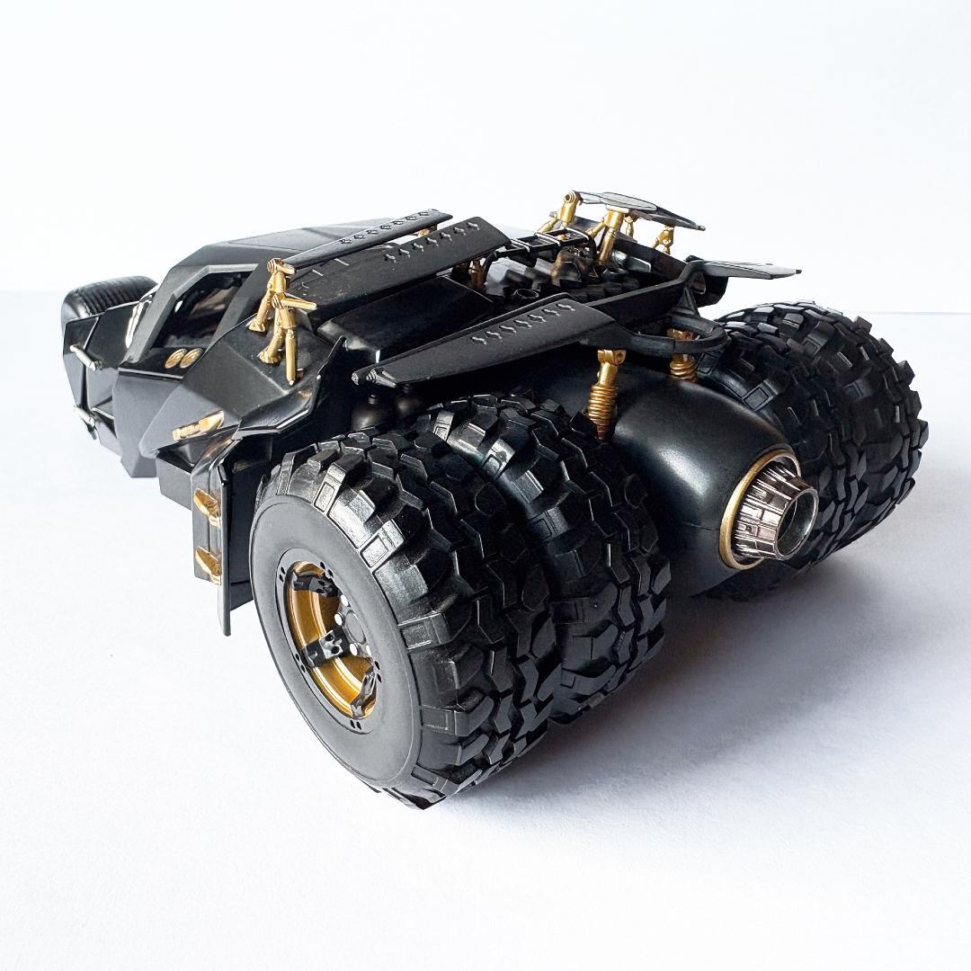 マテル ホットウィール バットモービル 2台セット 1/18　黒、カモフラ