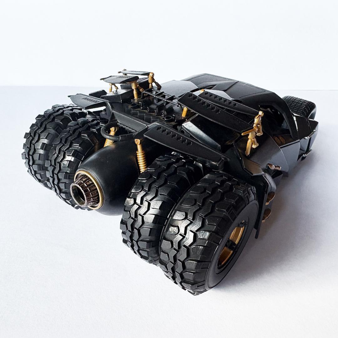 マテル ホットウィール バットモービル 2台セット 1/18　黒、カモフラ