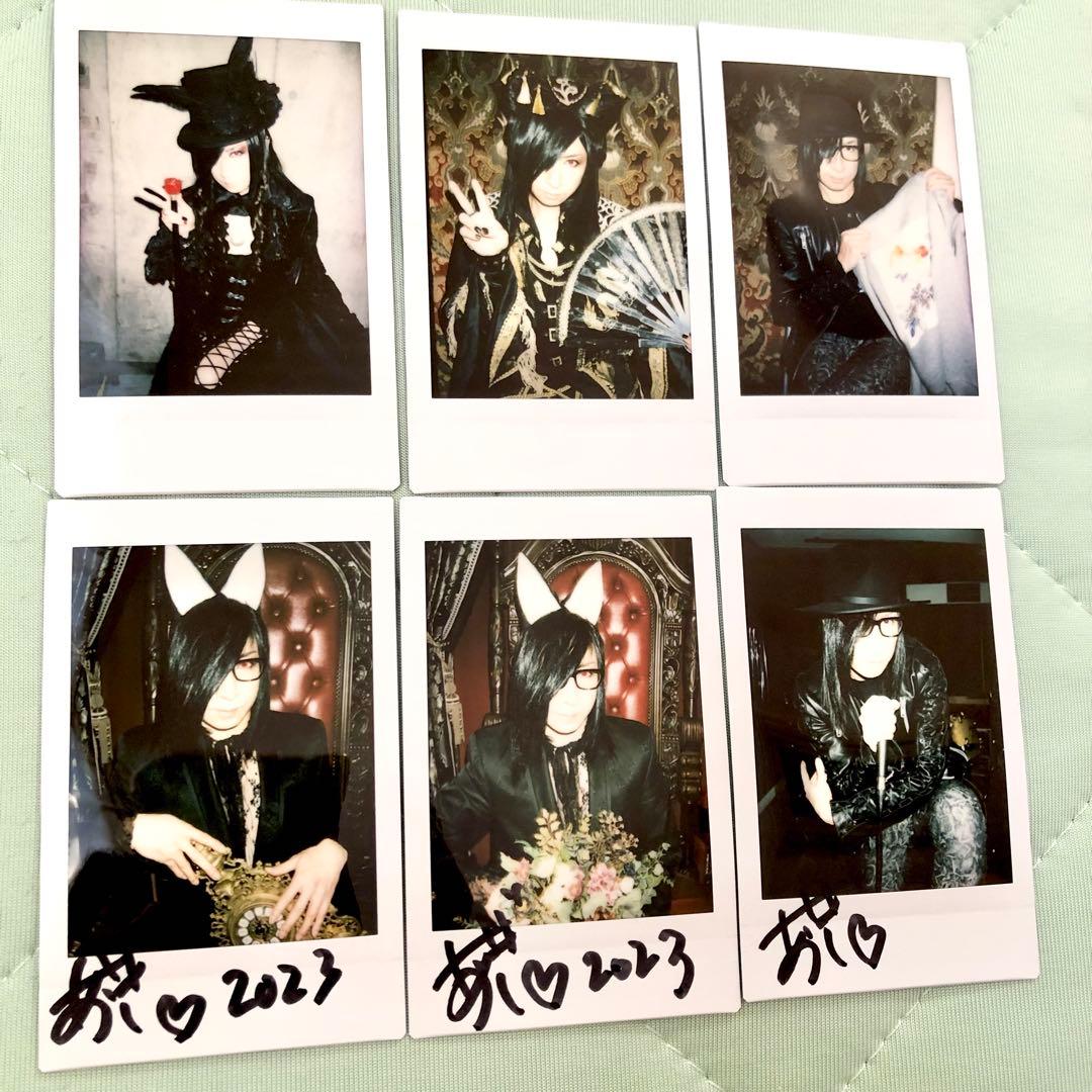 D　ASAGI 浅葱　チェキ　闇の国のアリス シングル グッズ