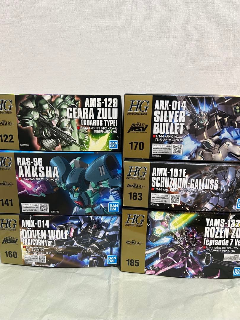 HG ガンプラ まとめ売り　6種