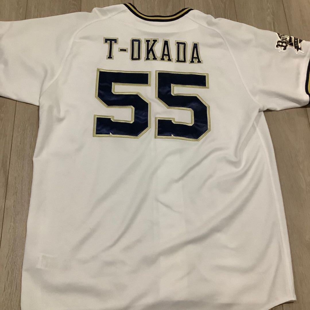 オリックスバファローズ　Tー岡田　ユニフォーム　XOサイズ　デサント