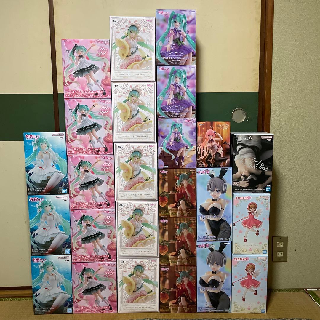 最新プライズフィギュアまとめ売り　美少女フィギュア　25点