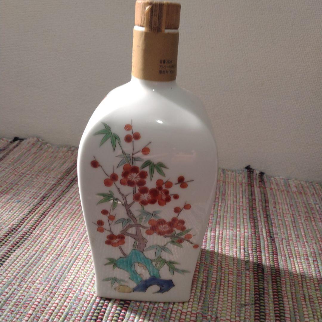 サントリー ウイスキー 山崎ピュアモルト錦菊梅竹文有田焼陶器ボトル