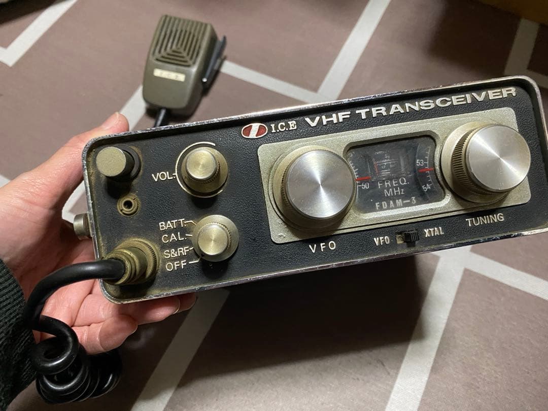 I.C.E VHF TRANSCEIVER FDAM-3 アマチュア無線機