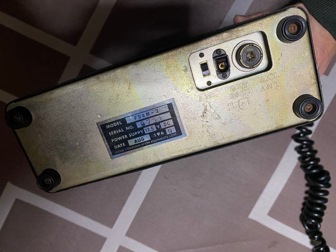 I.C.E VHF TRANSCEIVER FDAM-3 アマチュア無線機