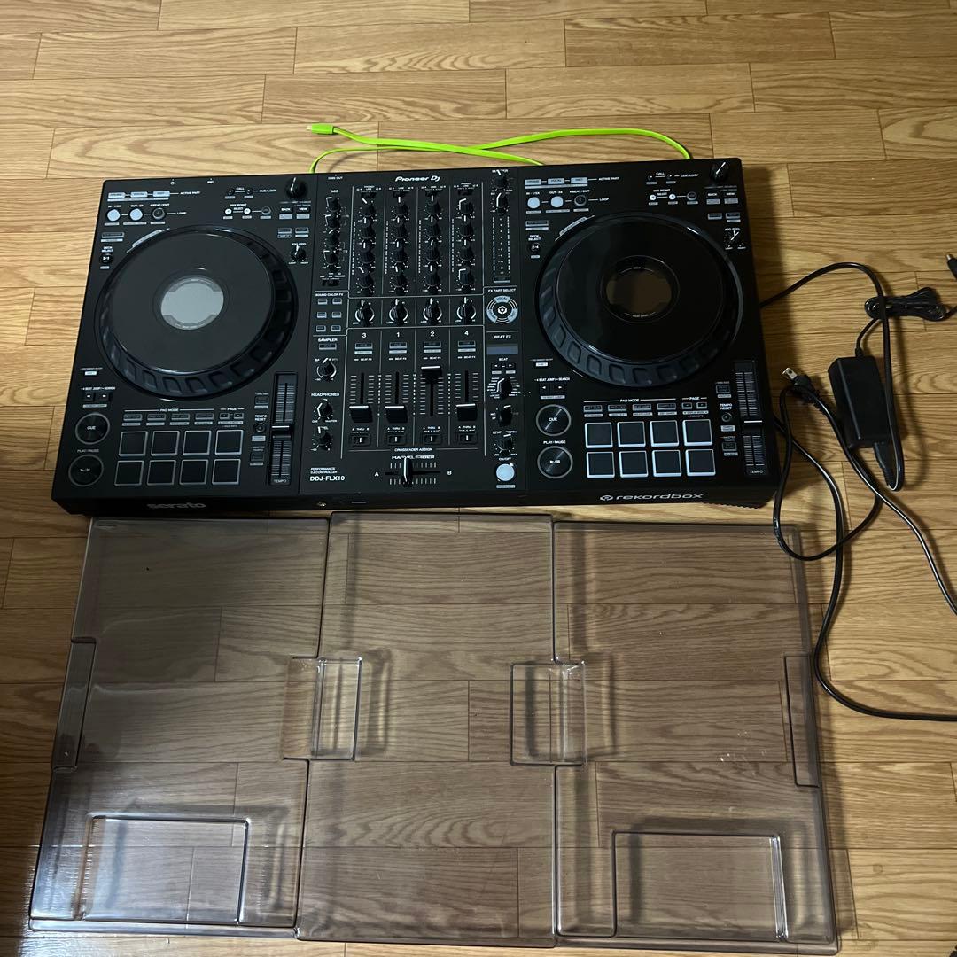 Pioneer DDJ-FLX10 デッキセーバー付き