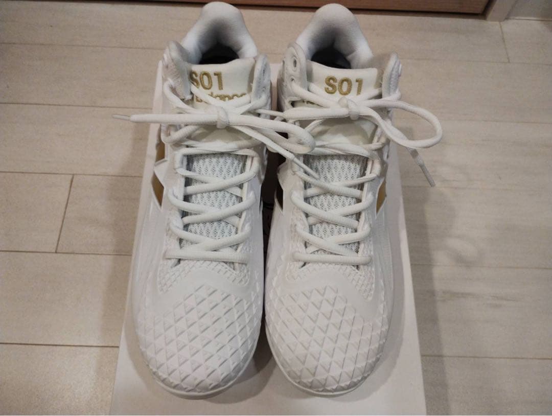 【新品】野球用スパイク 大谷モデル ニューバランス 26.5cm 白×ゴールド