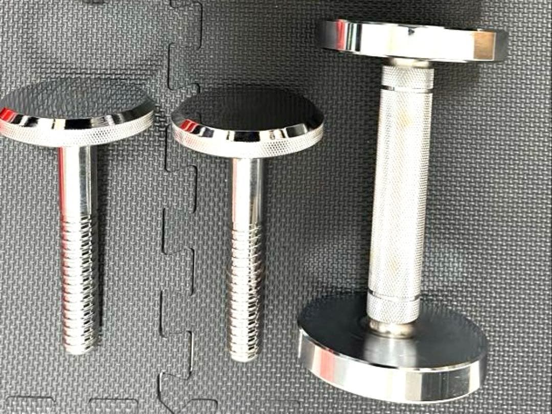 モリヤ ロングスクリューダンベルセット 1本　IROTECプレート付き