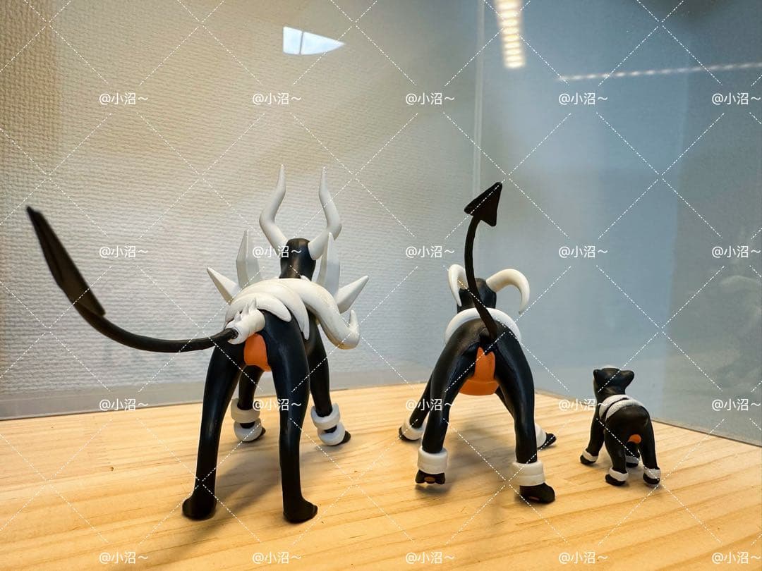 ポケモンスケールワールド　デルビル進化ライン➕メガ形態　1/20サイズ　PVC製