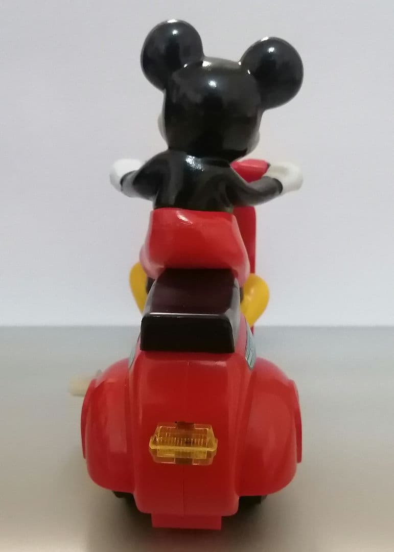 ミッキー　バイク　置物
