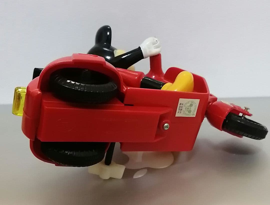 ミッキー　バイク　置物