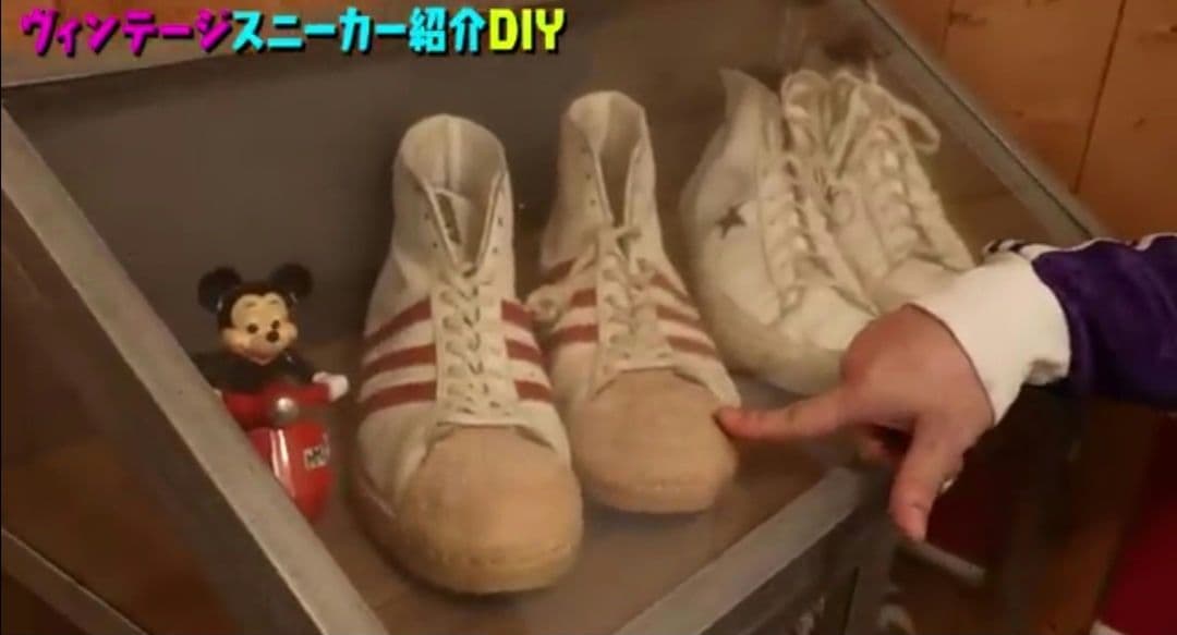 ミッキー　バイク　置物