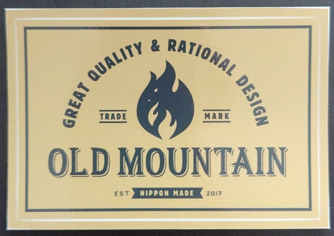 床上手は柄上手 OLD MOUNTAIN オールドマウンテン ステッカー付き