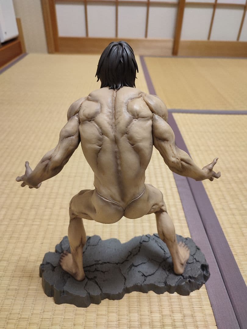 進撃の巨人　エレン　巨大樹の森　決戦Ver　ラストワン　開封品　箱付き