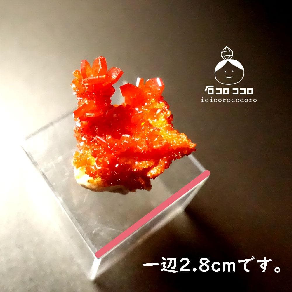 【匿名配送】バナディナイト06◆モロッコ直輸入【かわいい鉱物標本】石コロ ココロ