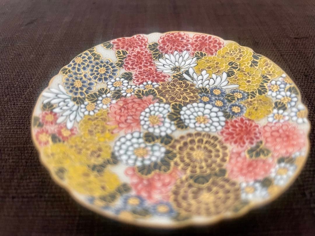 空女　さん作　京薩摩　豆皿