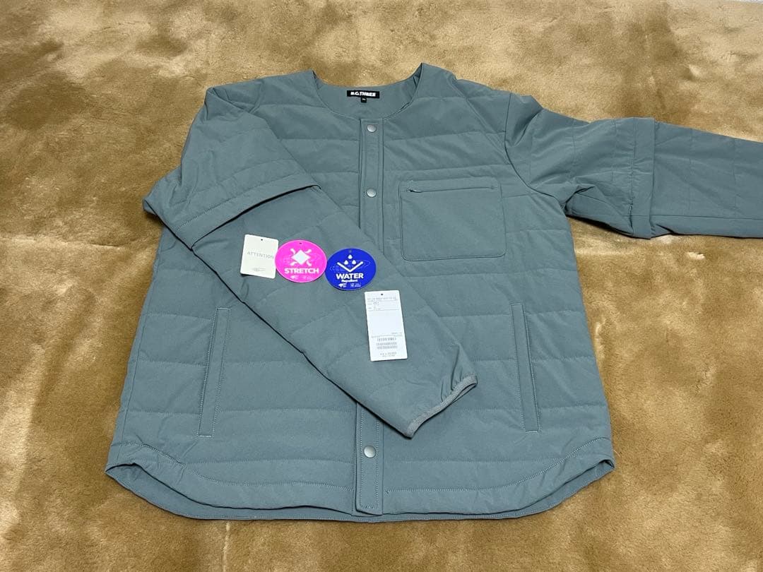 B.G.THREE ALL-TIME ノーカラーブルゾン ビームス ゴルフ