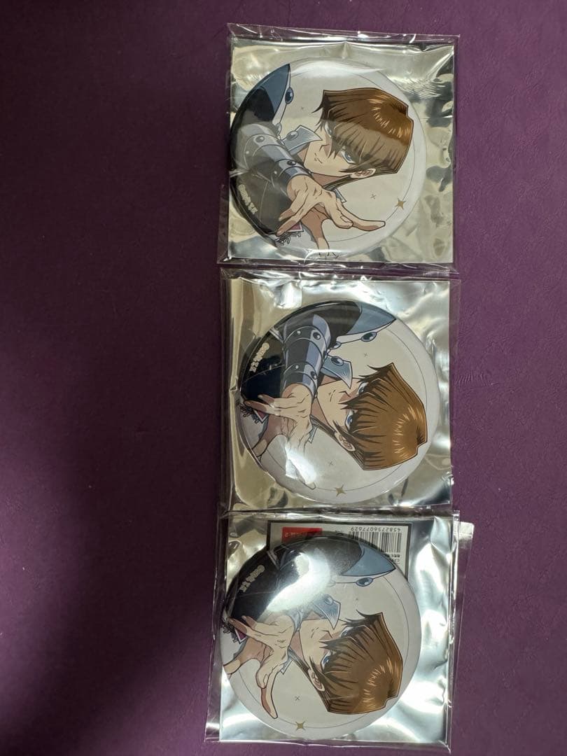 遊戯王 カフェ blanc 海馬 缶バッジセット