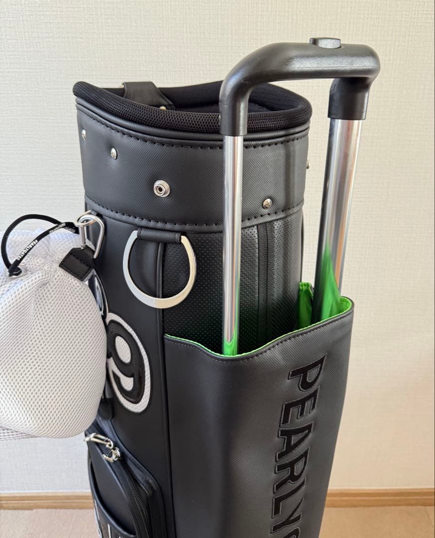 即日発送 PEARLY GATES PG キャディバッグ ブラック