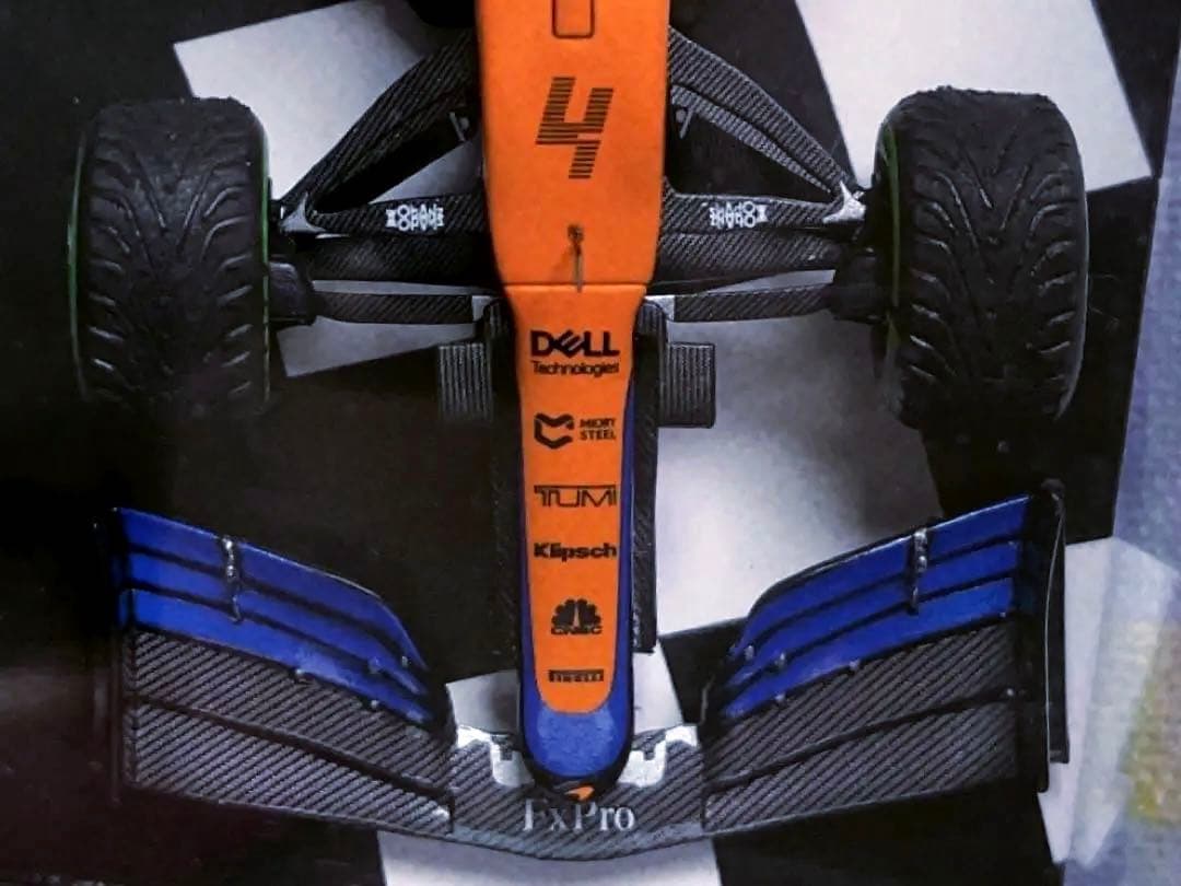 ミニチャンプス 1/43 マクラーレンMCL35M ランド・ノリス 480個限定