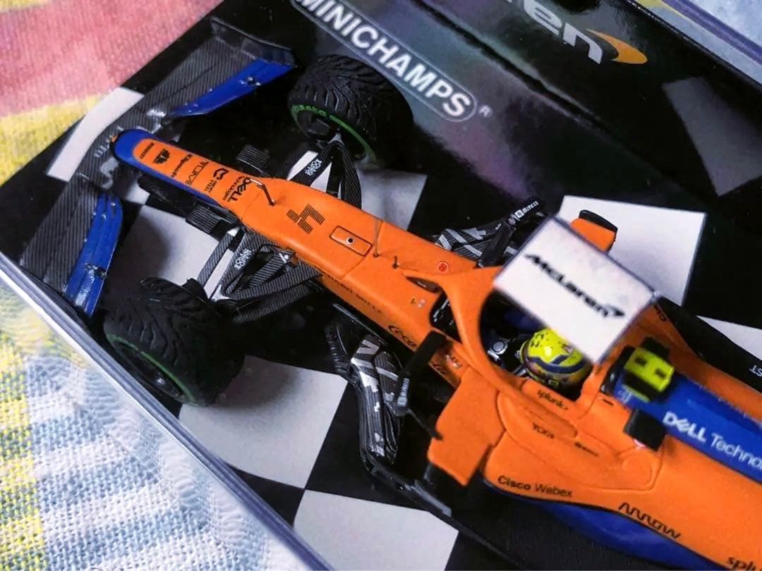 ミニチャンプス 1/43 マクラーレンMCL35M ランド・ノリス 480個限定