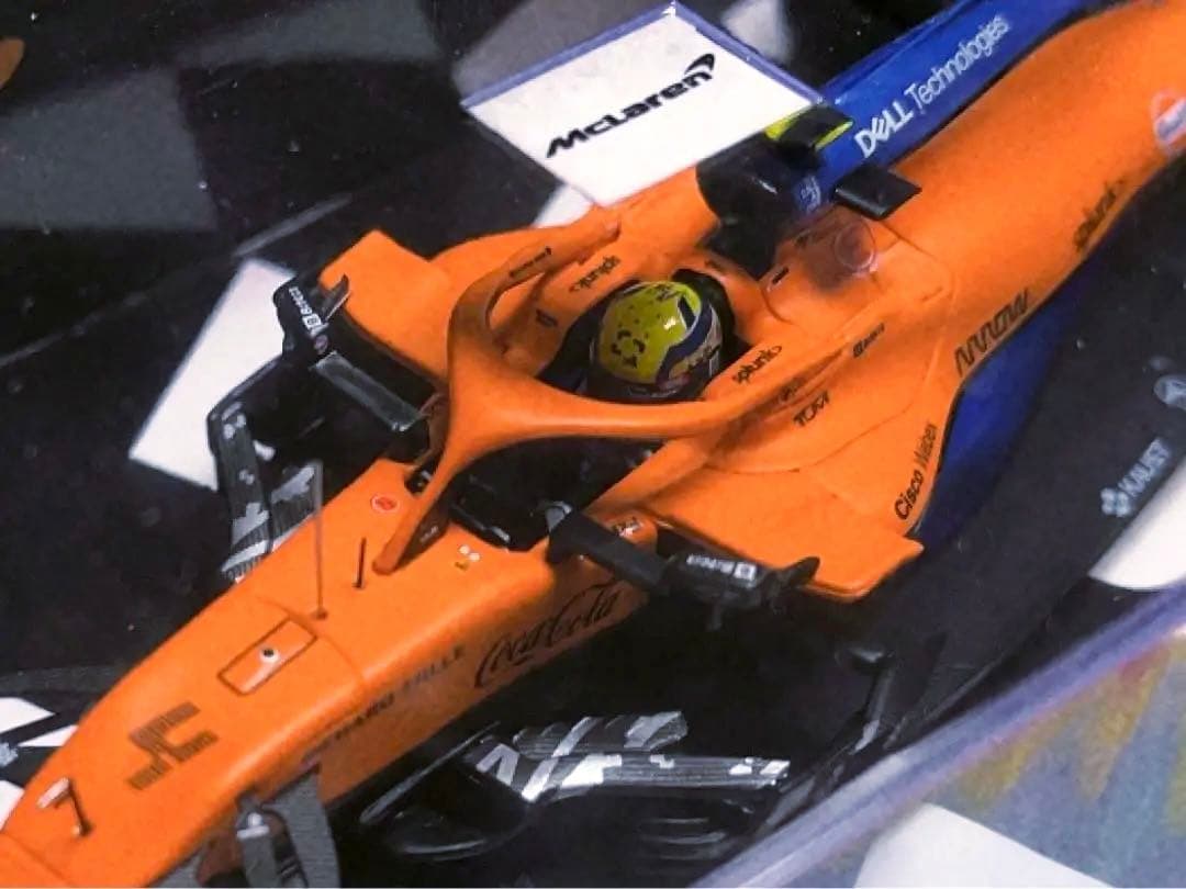 ミニチャンプス 1/43 マクラーレンMCL35M ランド・ノリス 480個限定