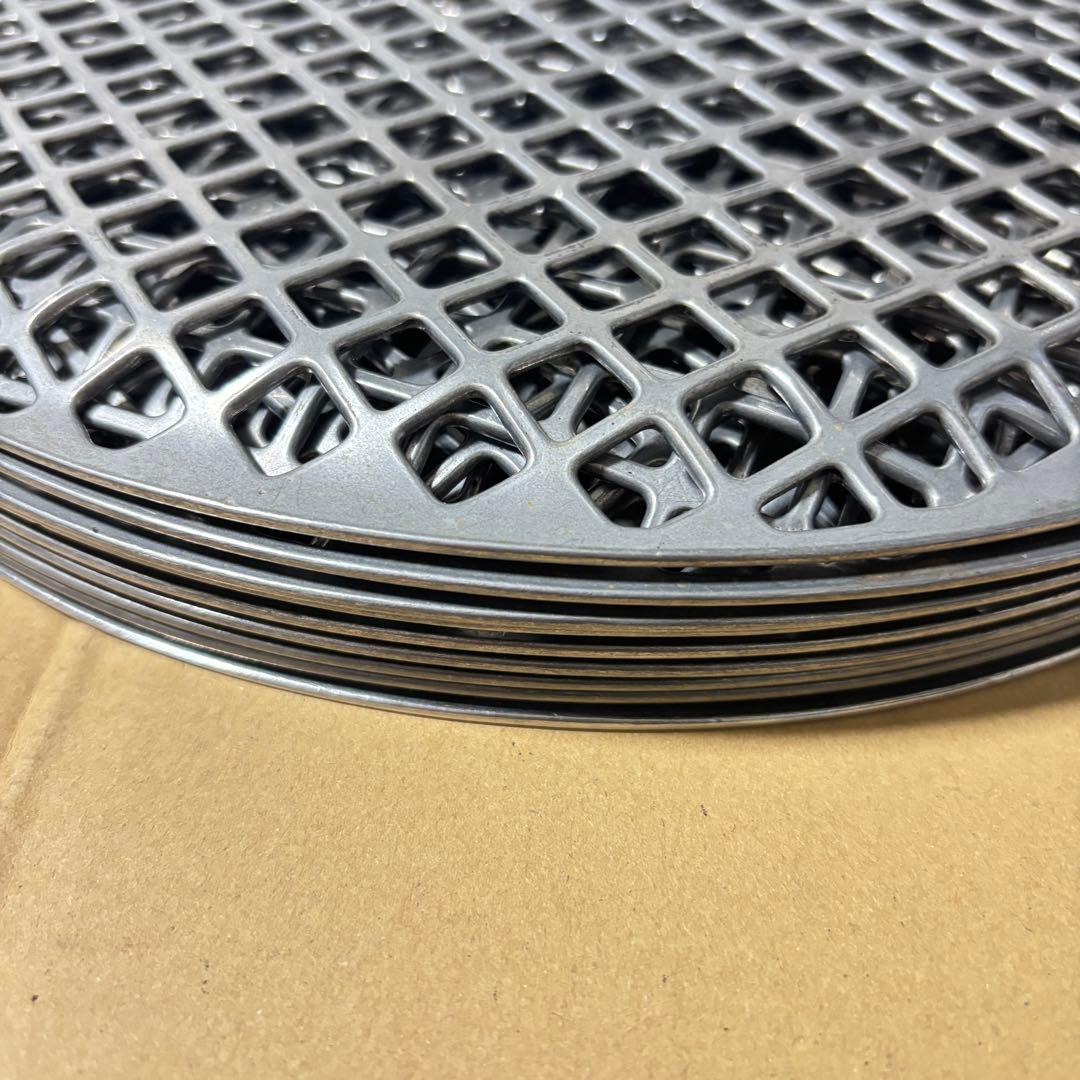 【中古】シンポ 平網 28cm 10枚セット