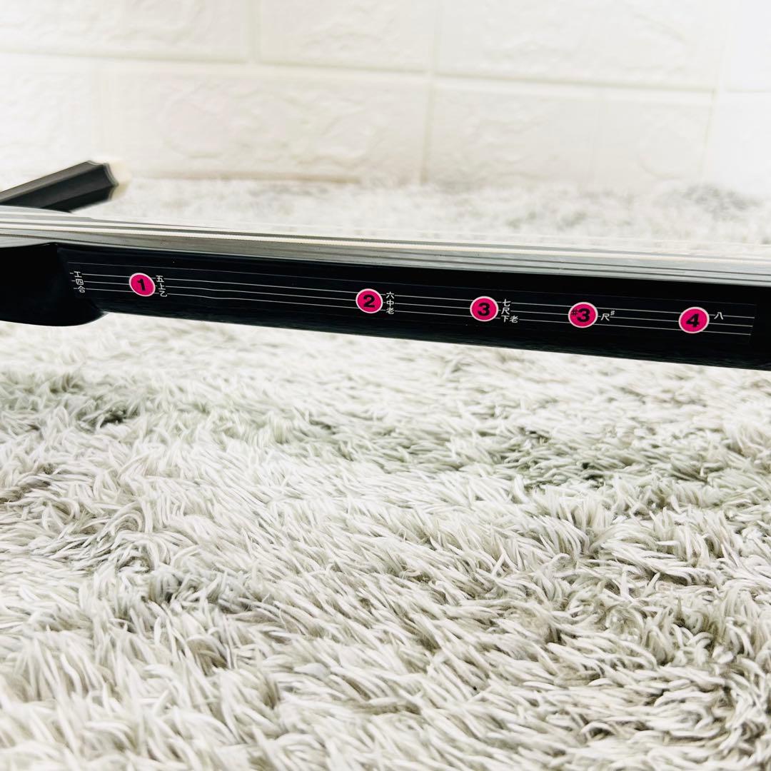 良品　本格的　沖縄　琉球　三線　本蛇皮　蛇革　強化貼り　初心者　入門　ケース付き