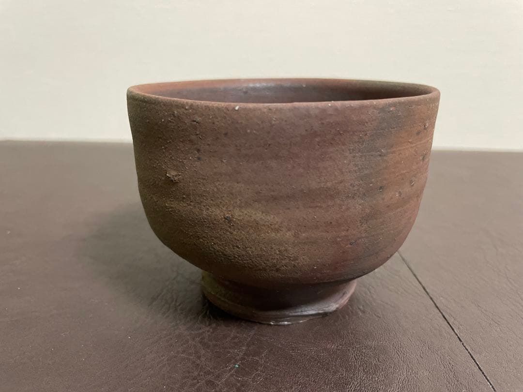 種子島焼　茶碗　タネ銘　中里隆？