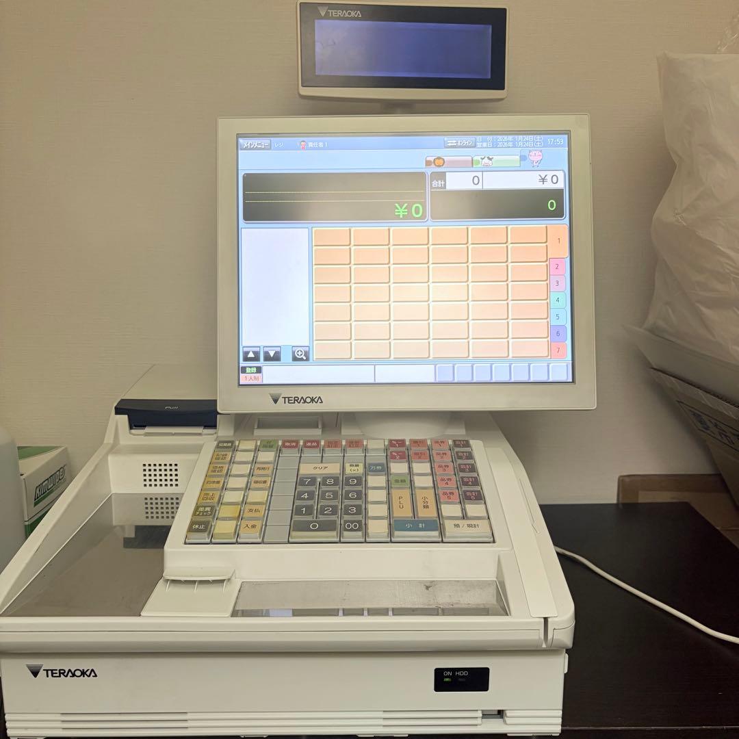 寺岡精工 WEB2800a POSレジ マスター機 TERAOKA