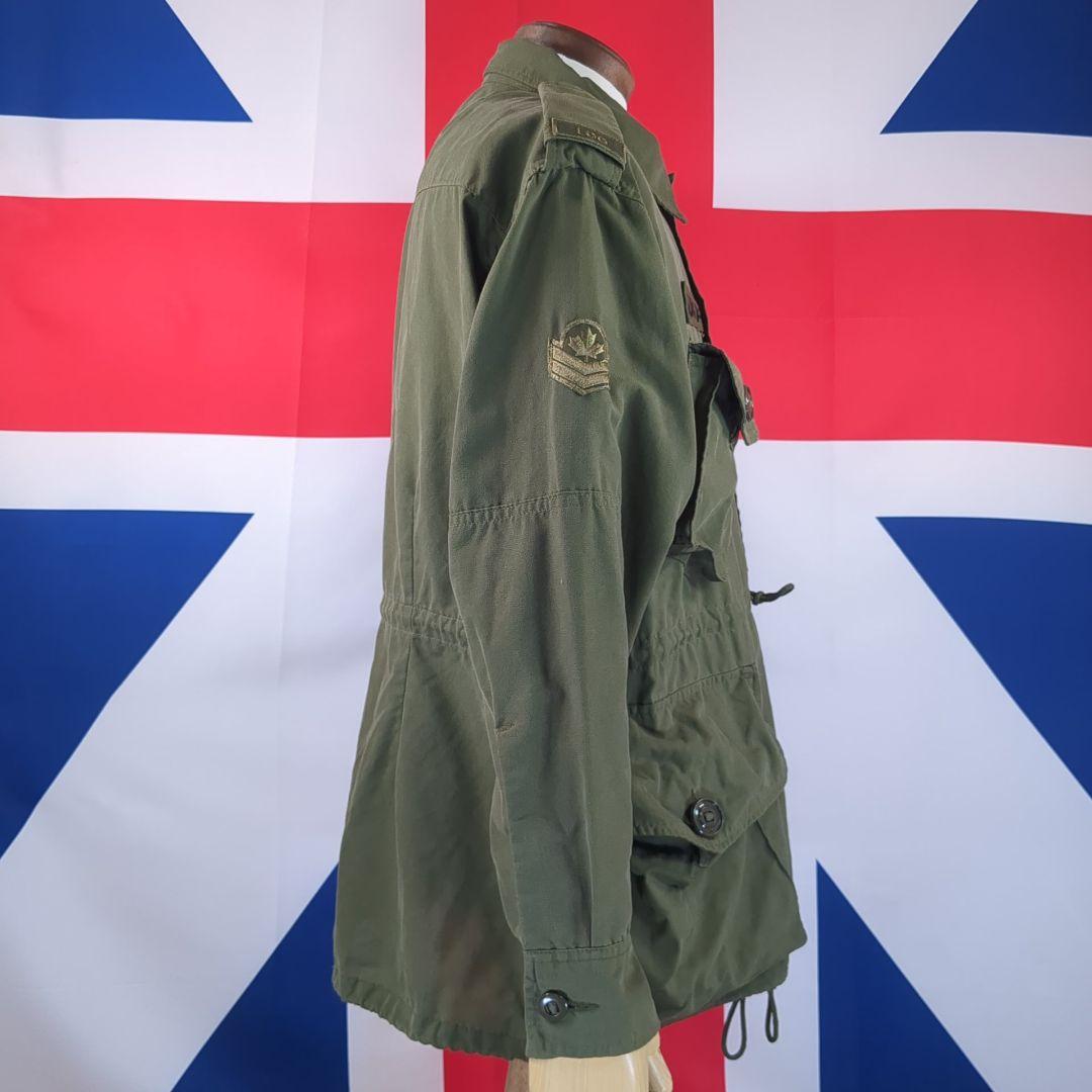 【美品】カナダ軍ODコンバットジャケット（フルパッチ）