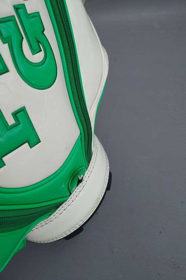 PEARLY GATES (パーリーゲイツ)キャディバッグ グリーン/ホワイト