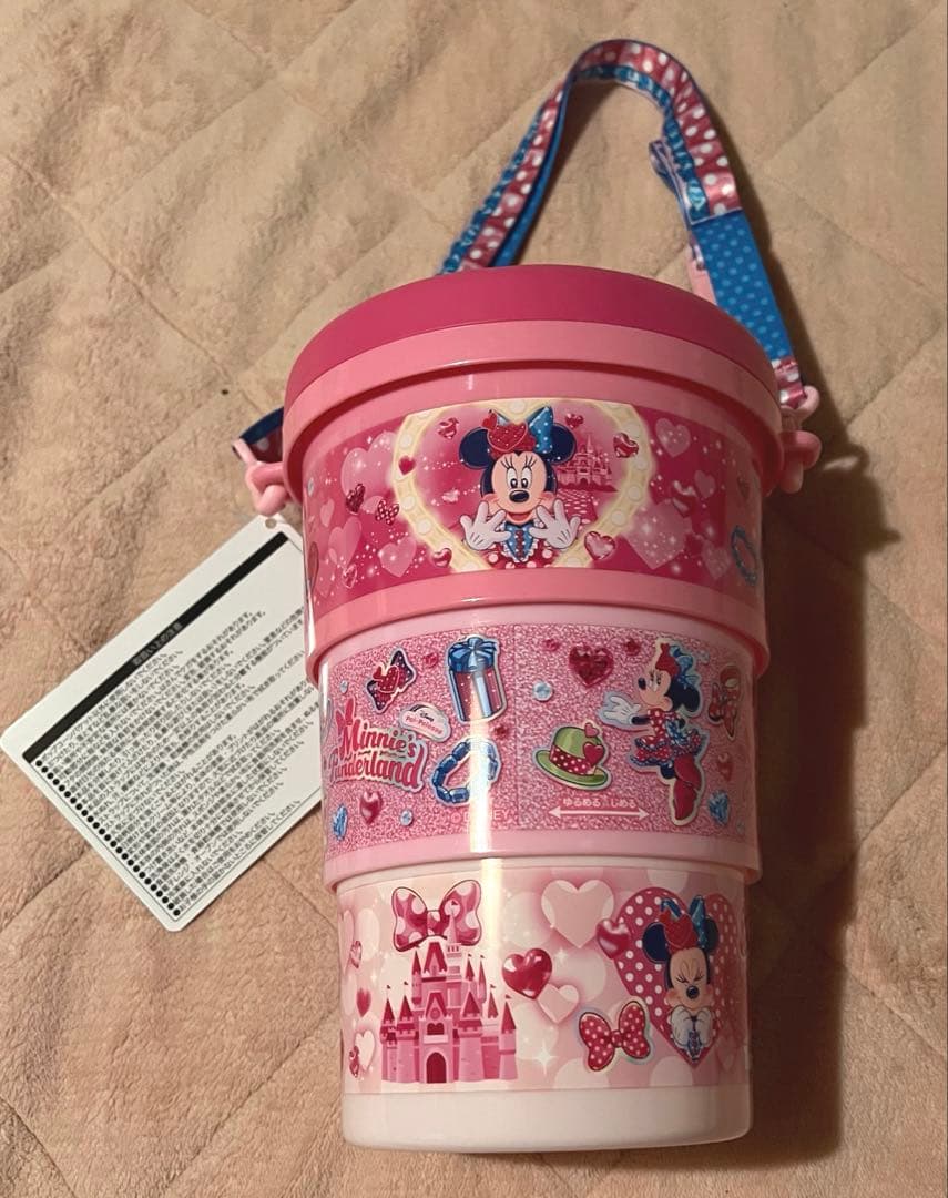 ミニーのファンダーランド　ポップコーンバケット　スナックケース　カプセルトイ