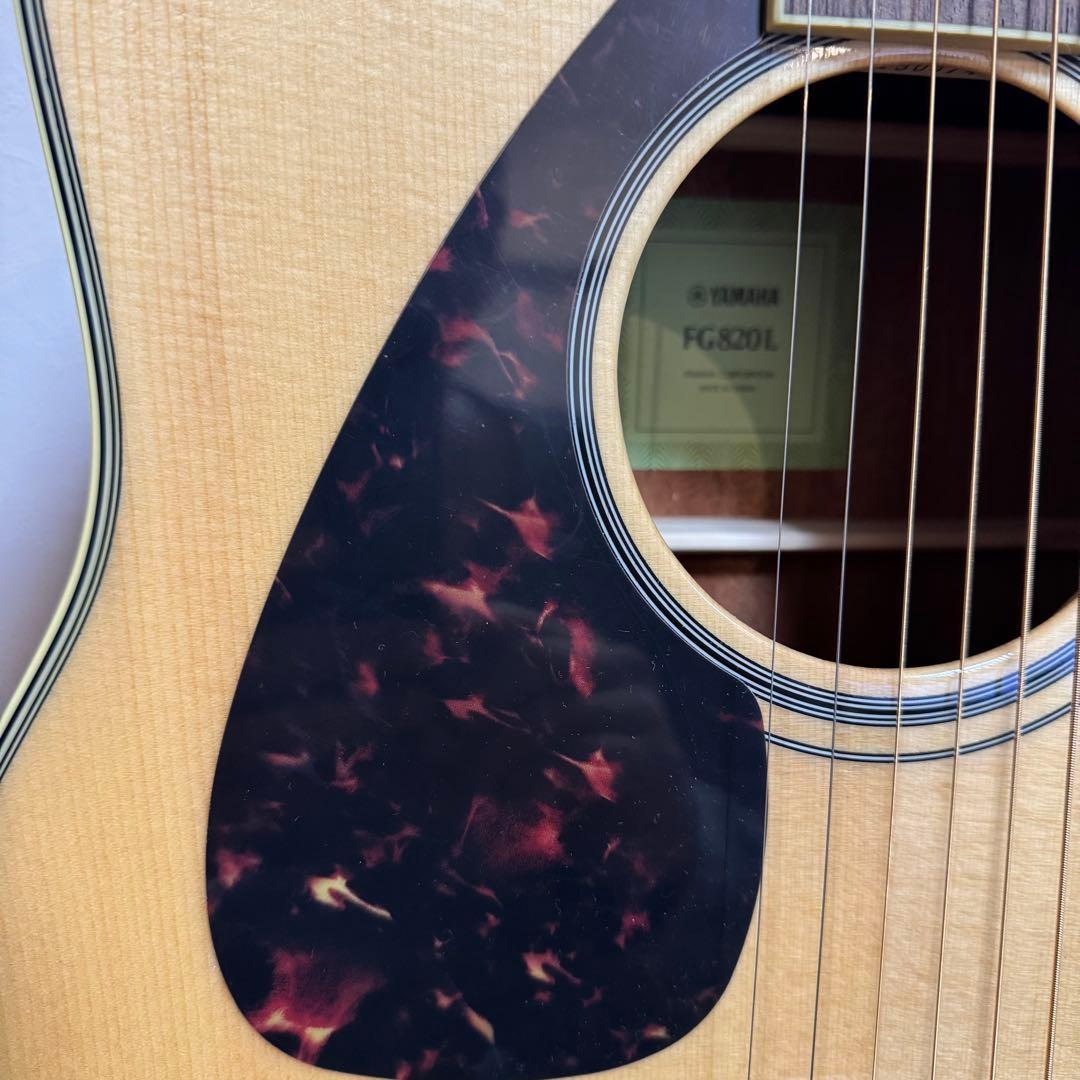 【希少レフティ】YAMAHA FG820L アコギ 【美品】