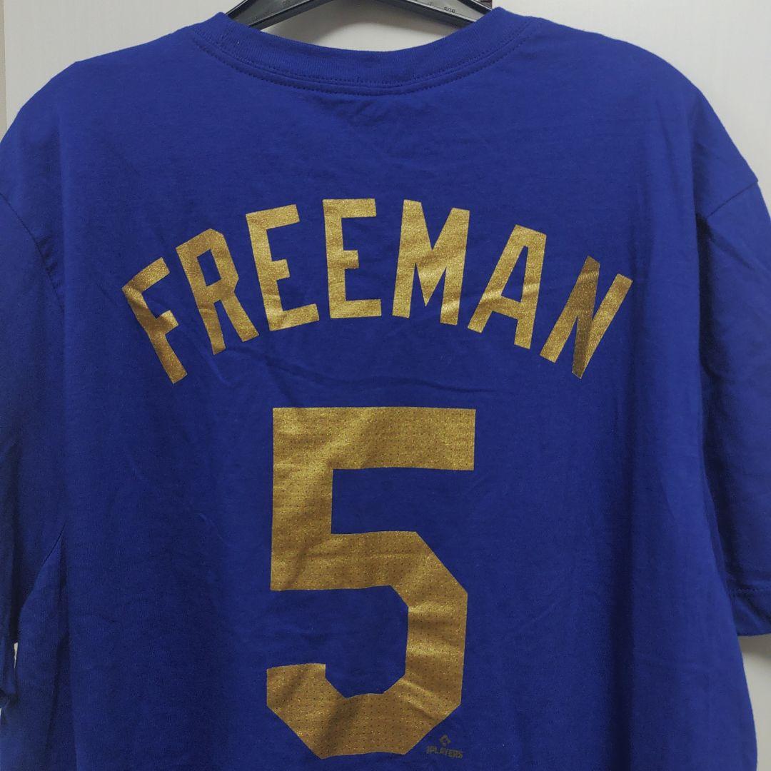 新品タグ付き NIKE フリーマン ドジャース ワールドシリーズ優勝記念Tシャツ