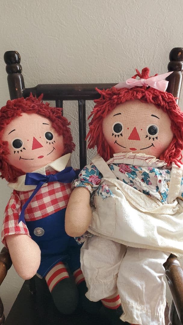 アンティーク　ラガディアン&アンディ　オルゴール　アメトイ