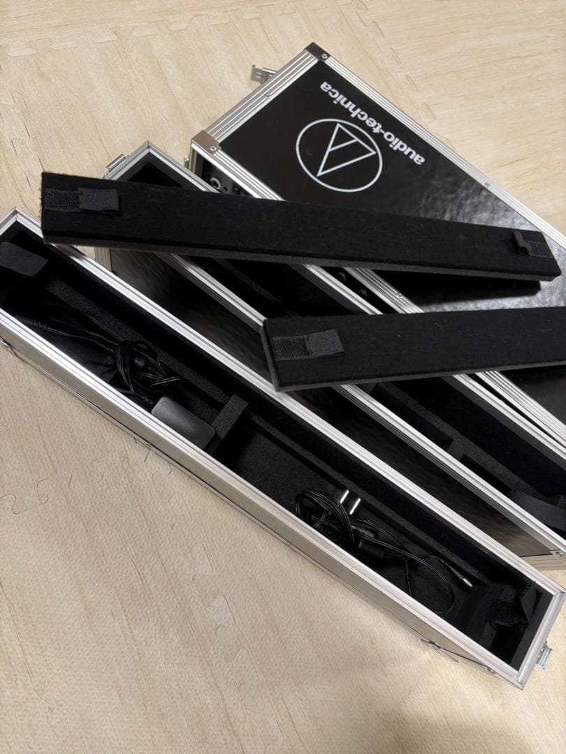 根岸さまaudio-technica ワイヤレスマイク4本セット　ハードケース付