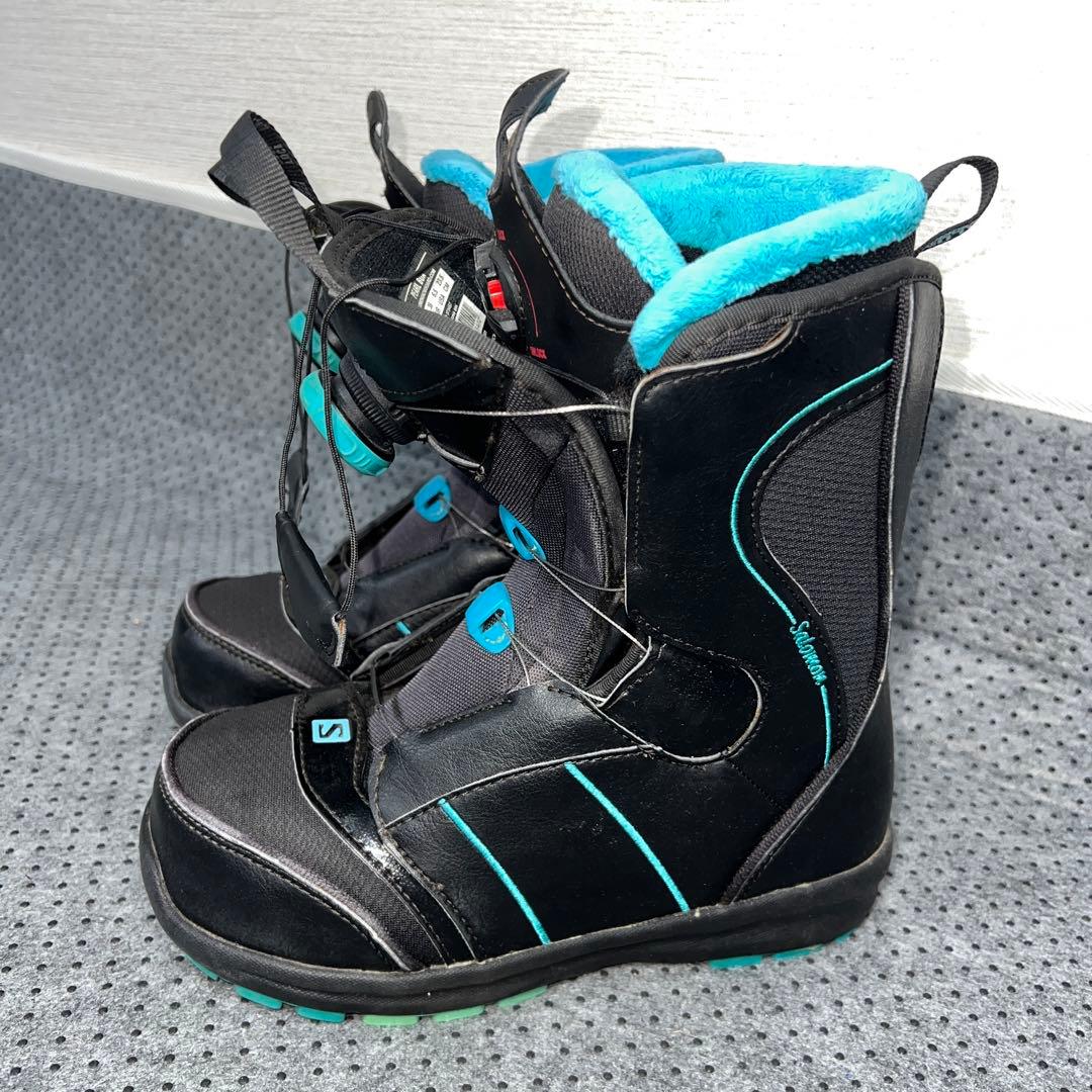 数回着用 23.5cm SALOMON PEARL BOA スノーボードブーツ